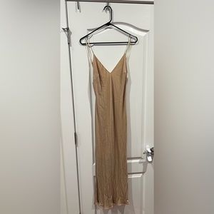 Love shack fancy velvet long dress